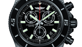 Superocean chronograph m2000 blacksteel_7625